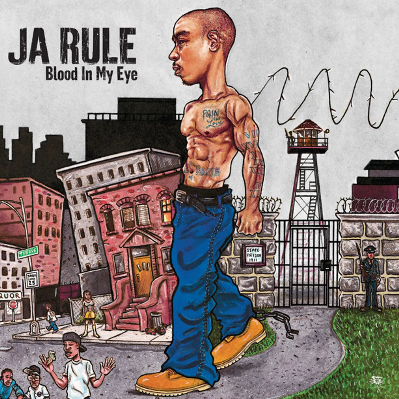 Ja Rule BLOOD IN MY EYE CD