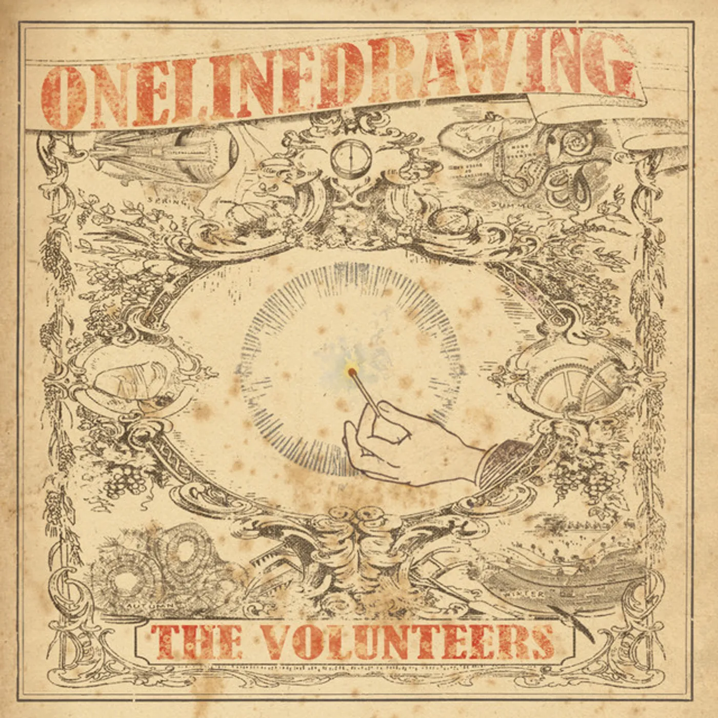 Onelinedrawing VOLUNTEERS CD