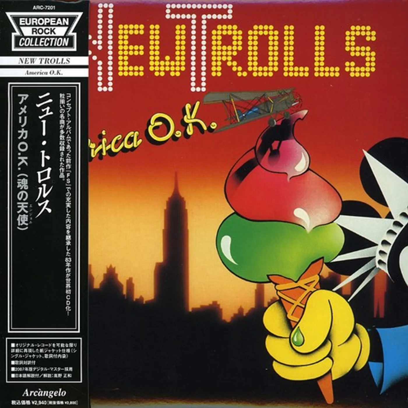 New Trolls AMERICA OK CD