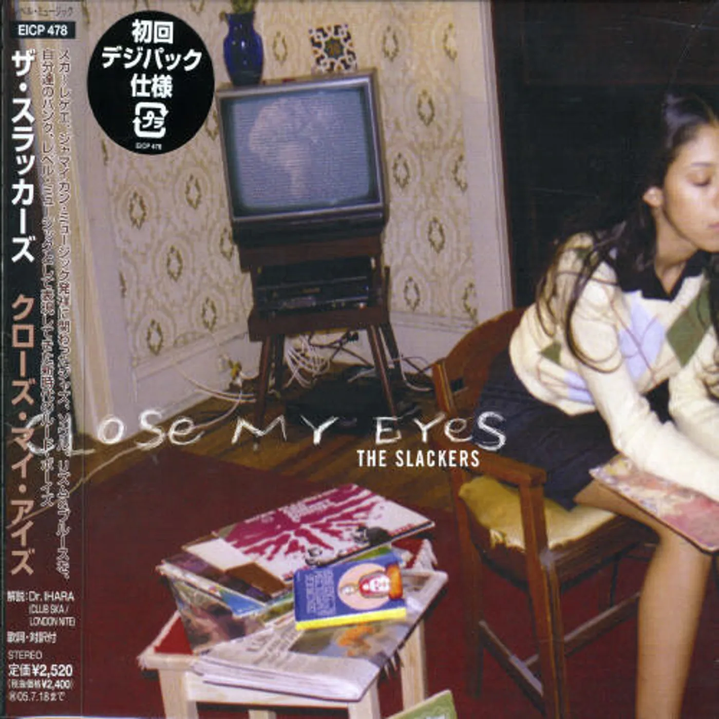 The Slackers CLOSE MY EYES CD