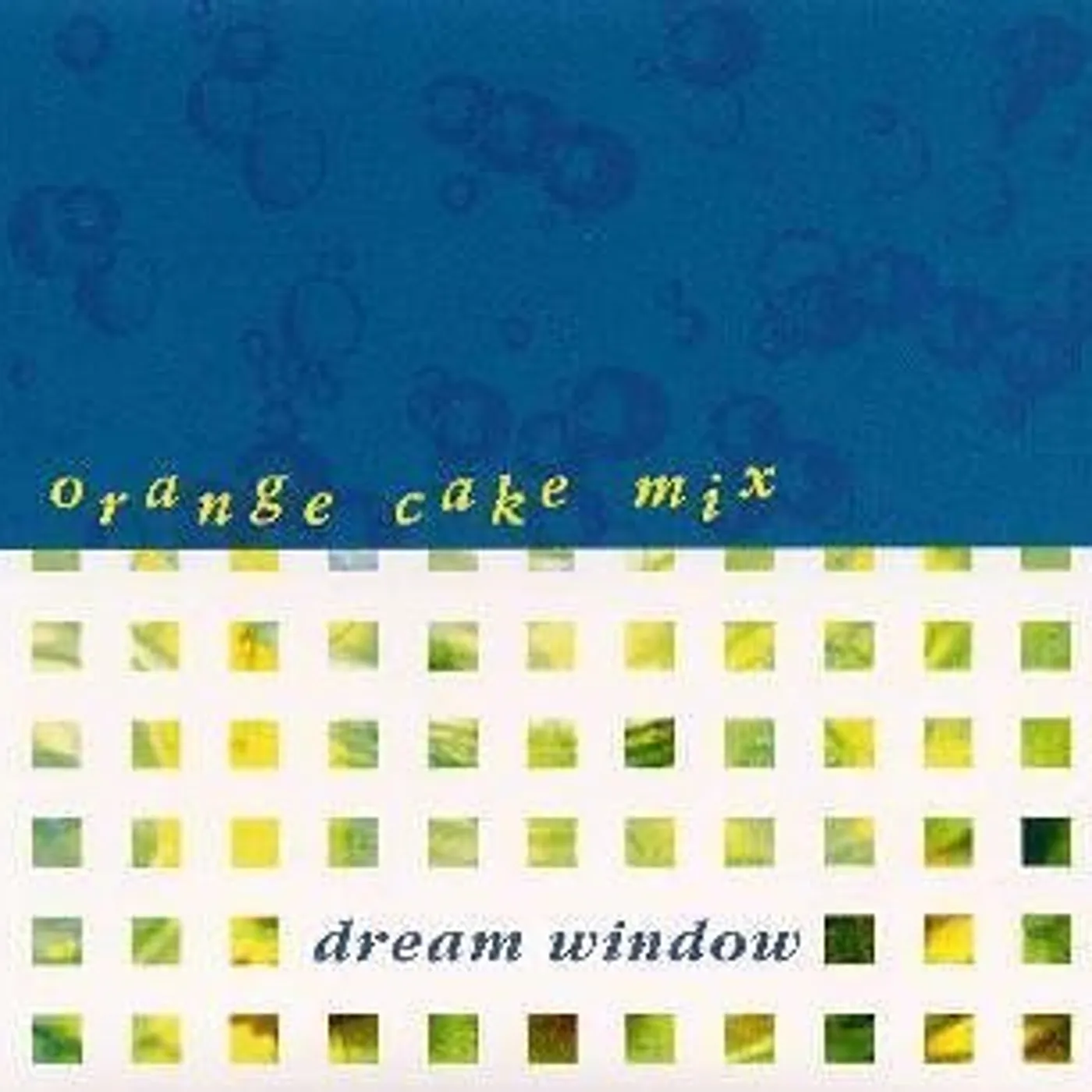 Orange Cake Mix DREAM WINDOW CD