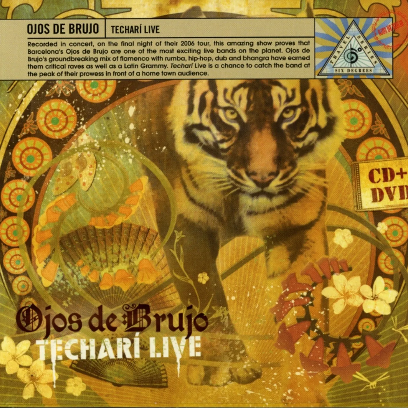Ojos de Brujo TECHARI LIVE CD