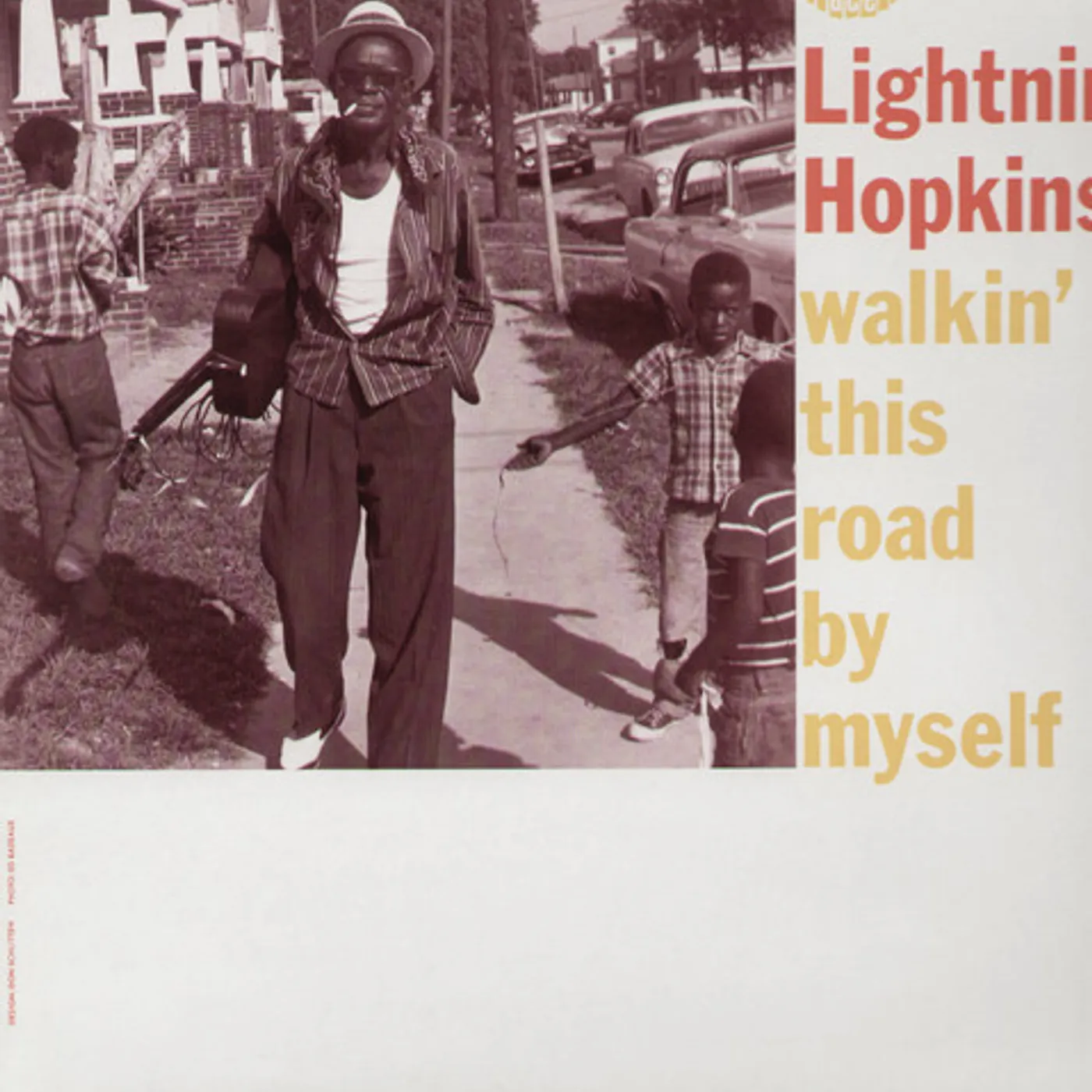 Lightnin' Hopkins Walkin' This Road By Myself Vinyl Record