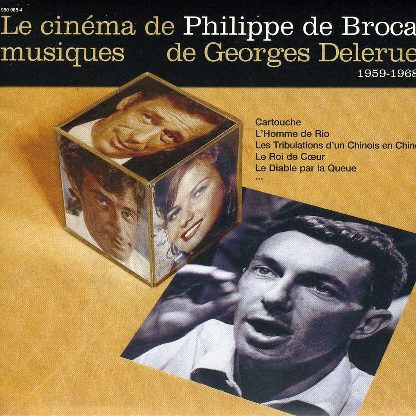 Georges Delerue LE CINEMA DE PHILIPPE DE BROCA 1 CD