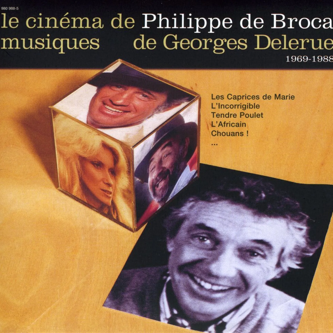 Georges Delerue LE CINEMA DE PHILIPPE DE BROCA 2 CD