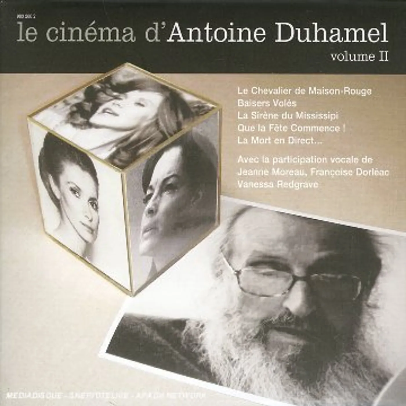 LE CINEMA D'ANTOINE DUHAMEL 2 CD