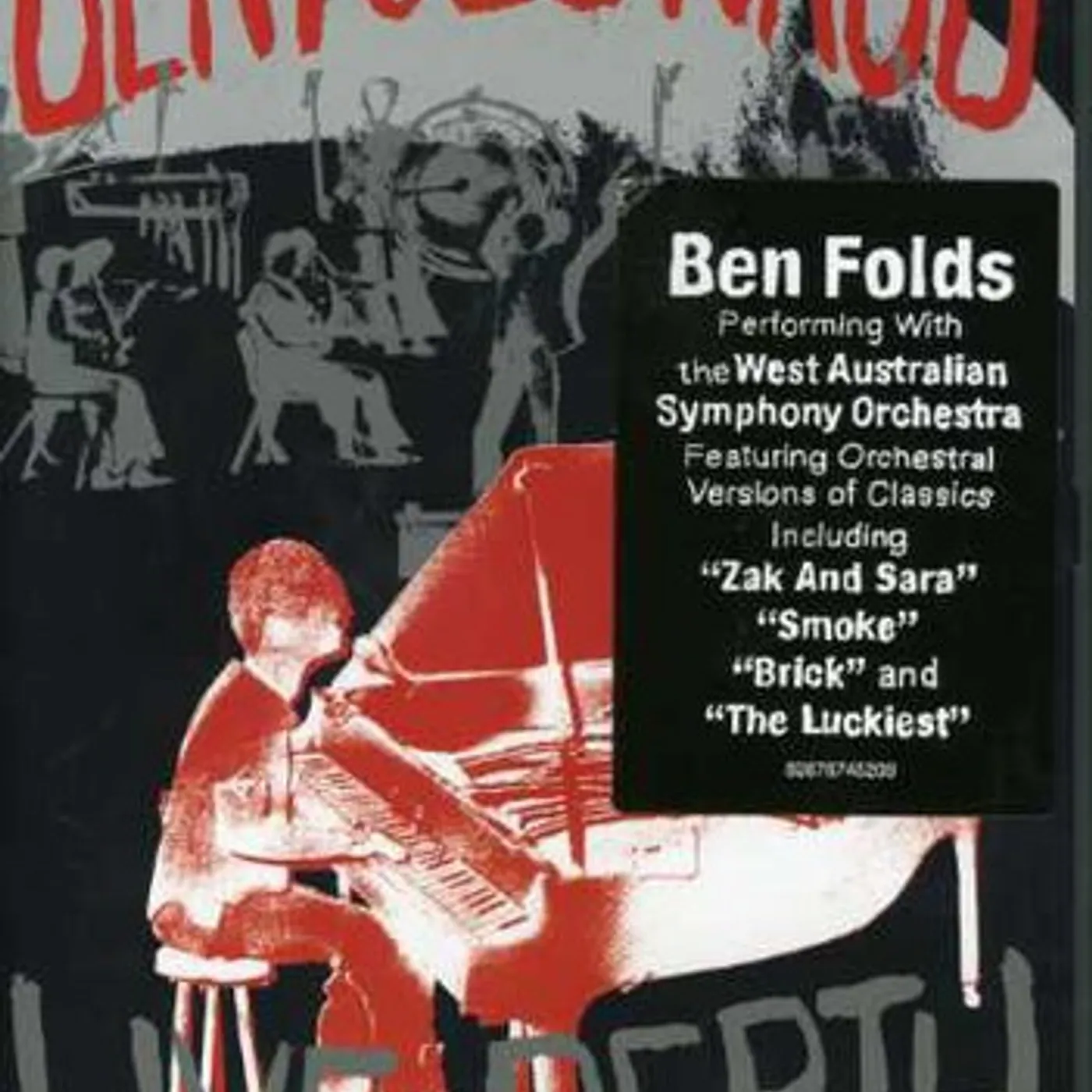 BEN FOLDS & WASO LIVE IN PERTH DVD