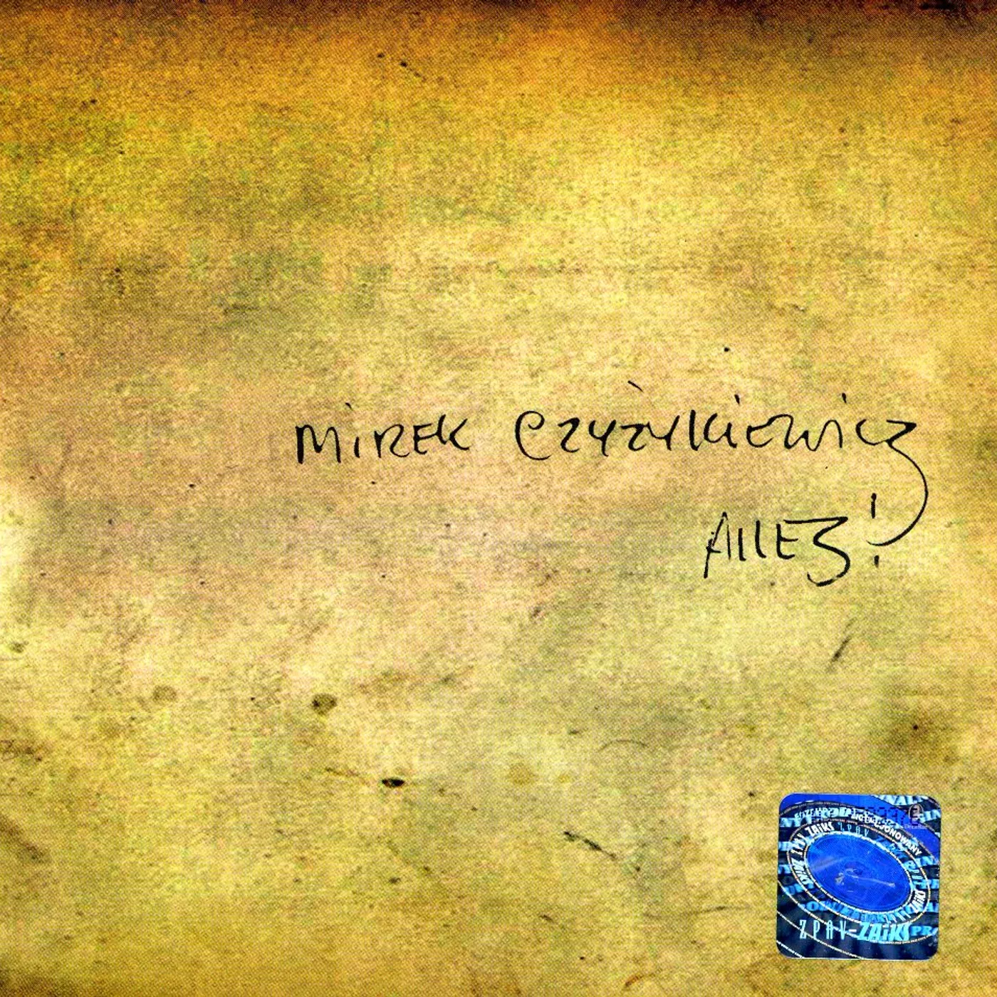 Miroslaw Czyzykiewicz ALLEZ CD