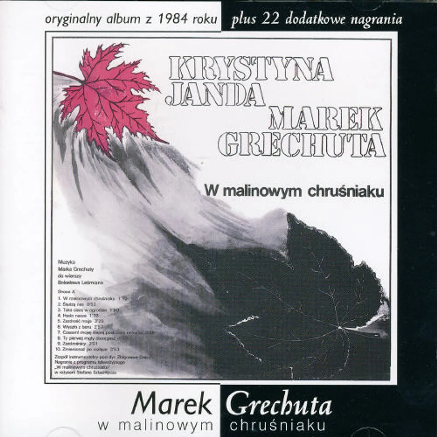 Marek Grechuta W MALINOWYM CHRUSNIAKU CD