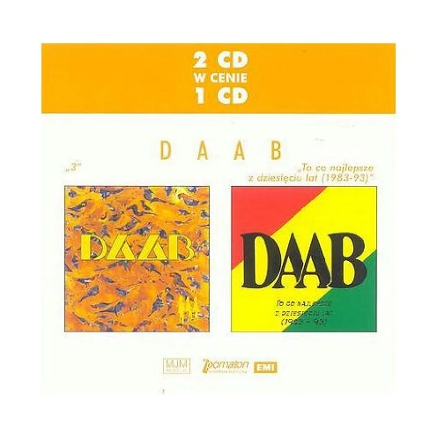 Daab 3/TO CO NAJLEPSZE Z 10 LAT (1983-93) CD