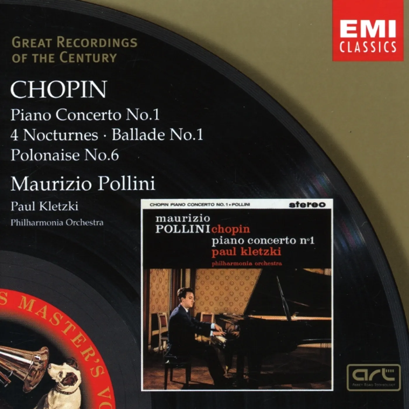 Chopin CONC. PIANO 1, NOCTURNES 4, 5, 7, 8, BALLADE 1, PO CD