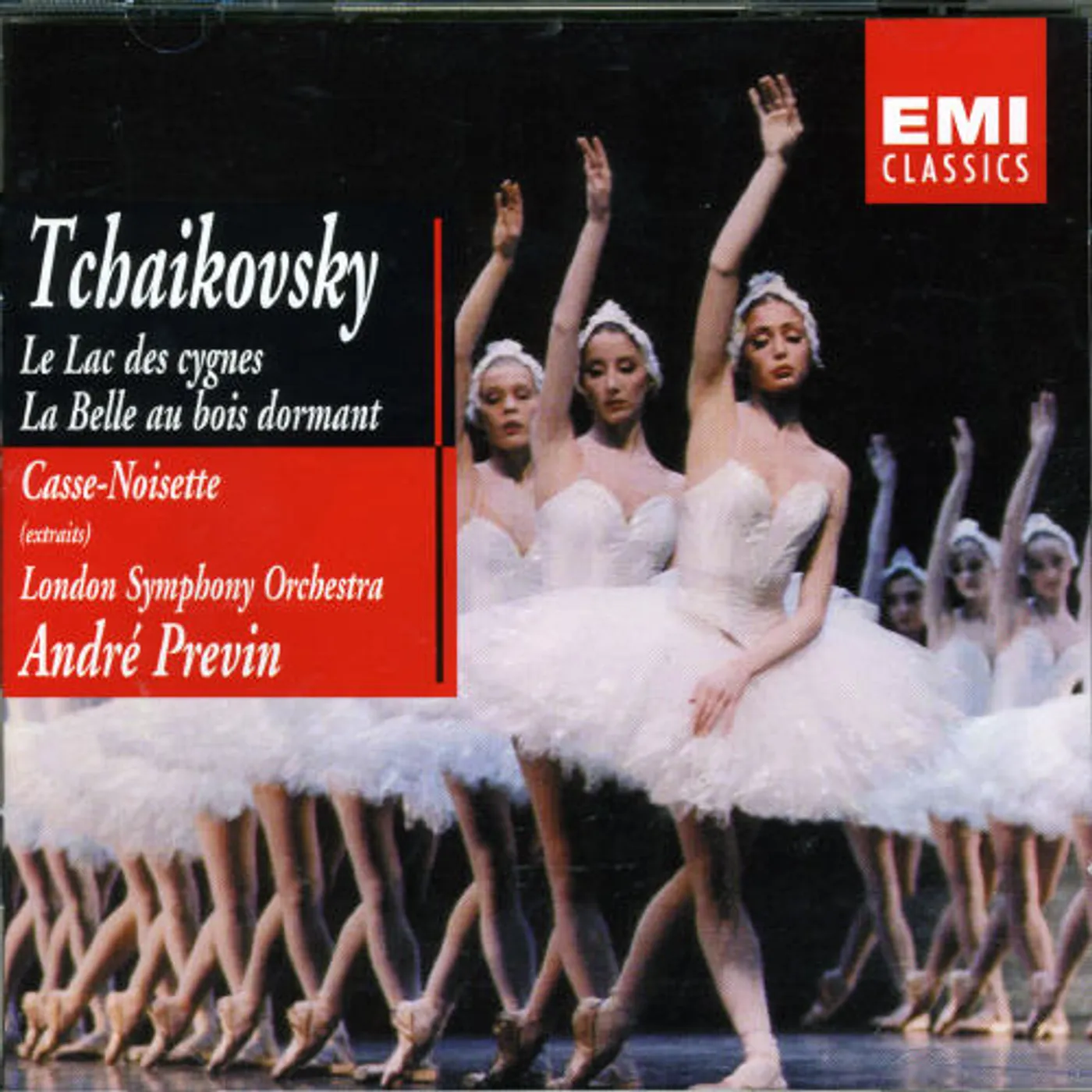 Pyotr Ilyich Tchaikovsky   LAC DES CYGNES (E), CASSE-NOISETTE (E), BELLE AU B CD