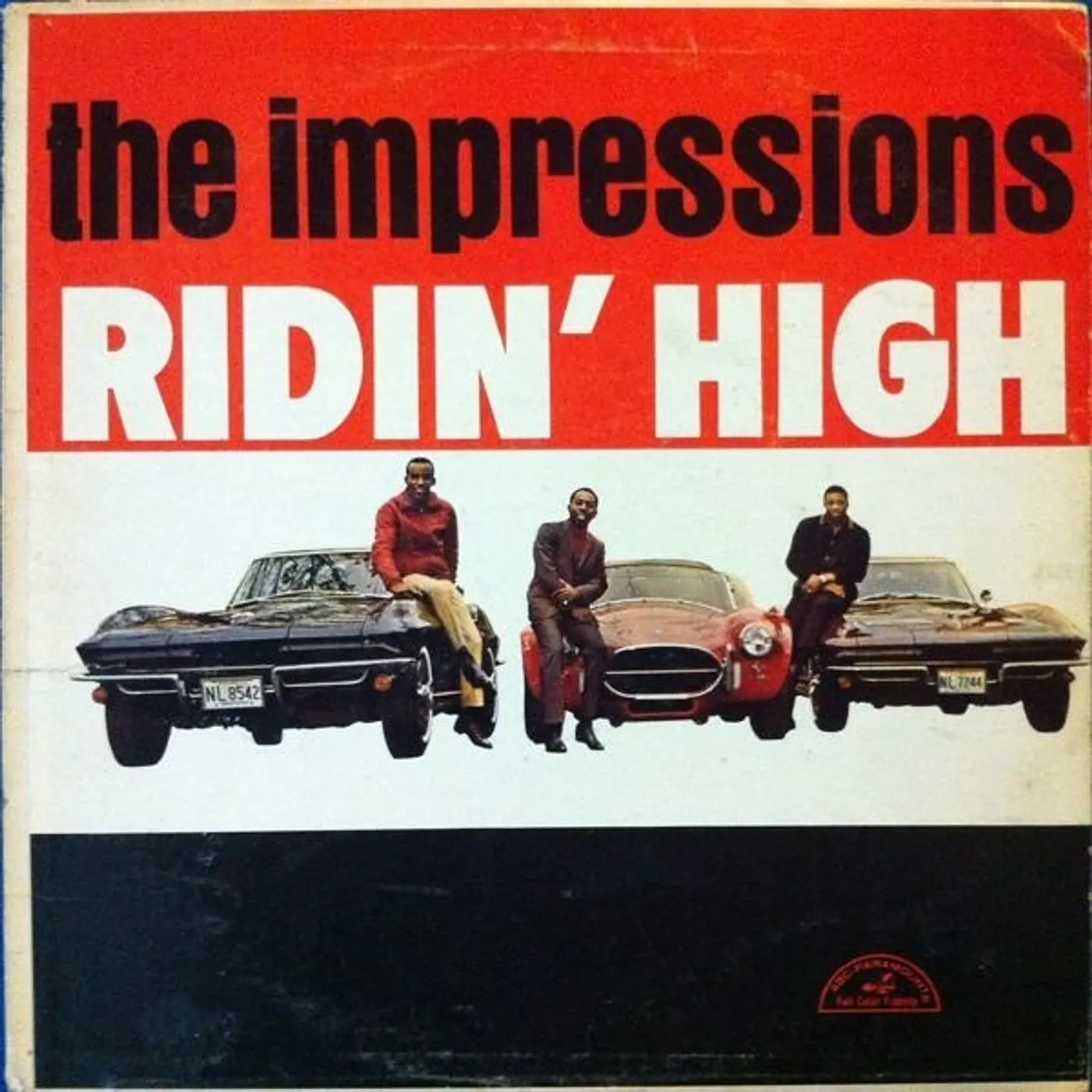The Impressions RIDIN' HIGH CD