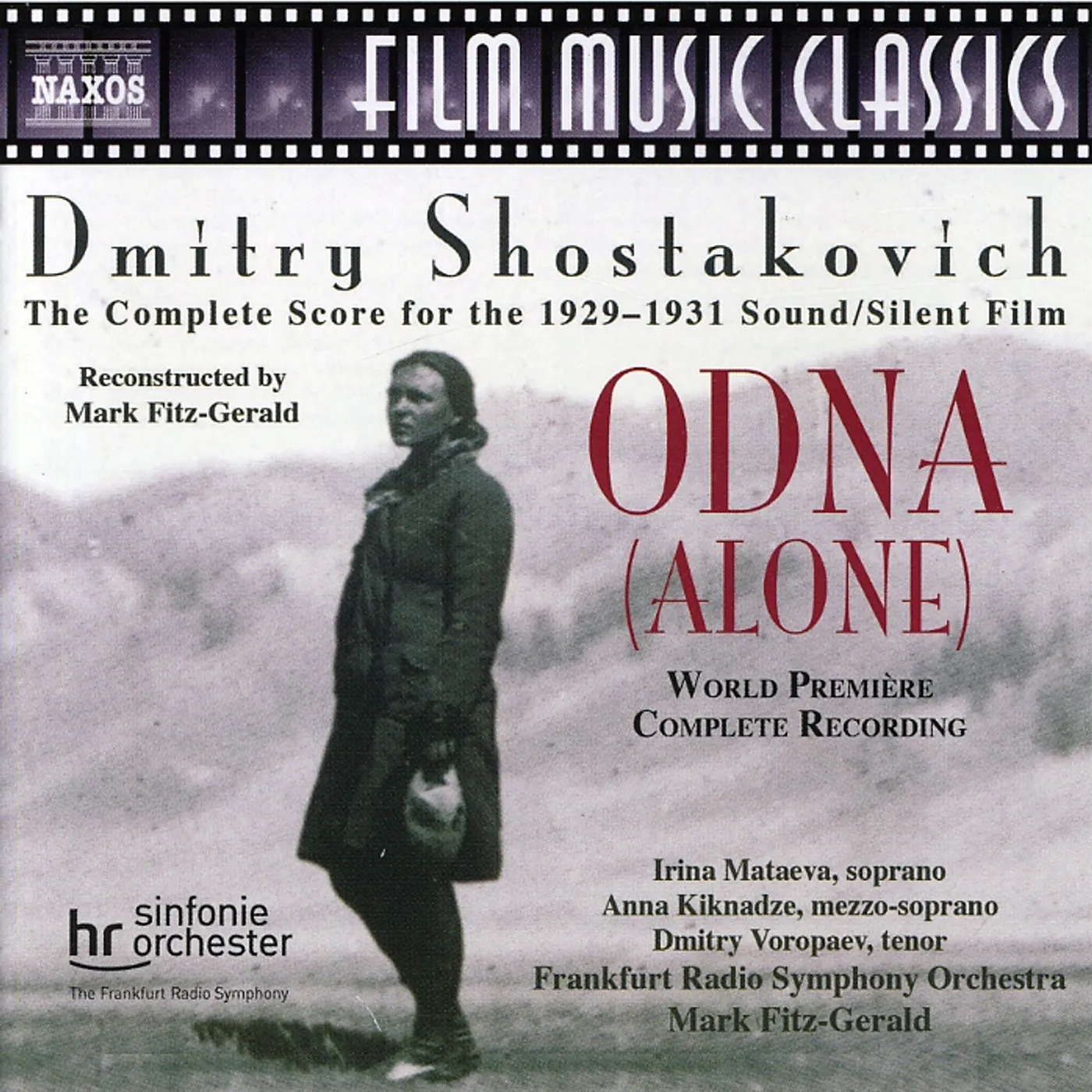 Dimitri Shostakovich ODNA (ALONE) COMPLETE SCORE CD