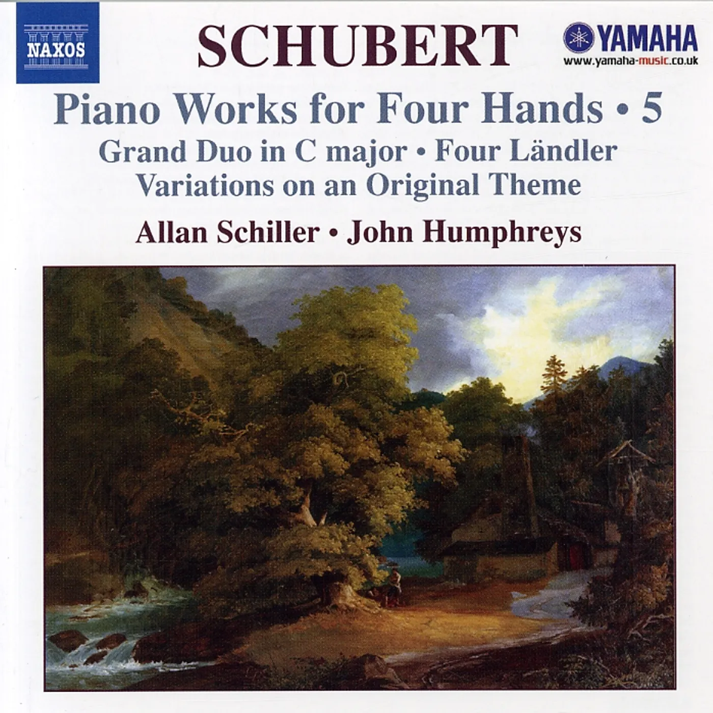 Franz Schubert PIANO WORKS FOR FOUR HANDS VOL CD