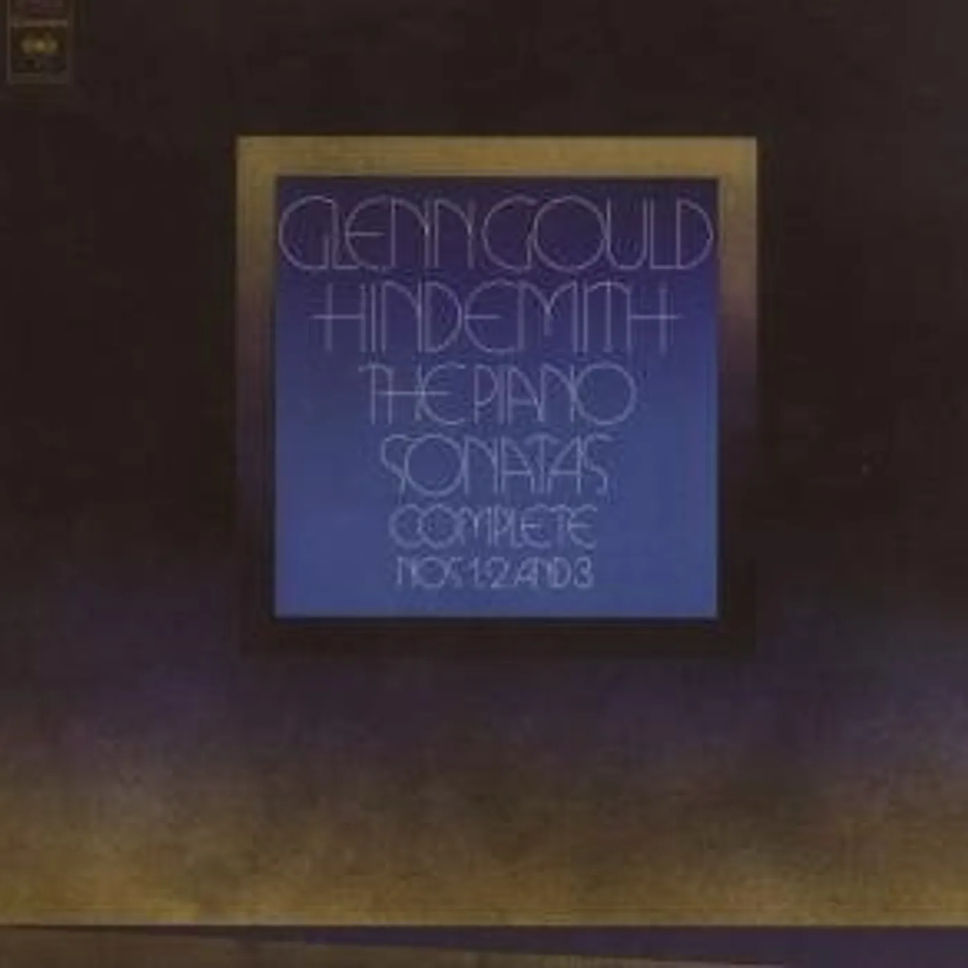 GLENN GOULD PLAYS HINDEMITH'S PIANO SONA CD