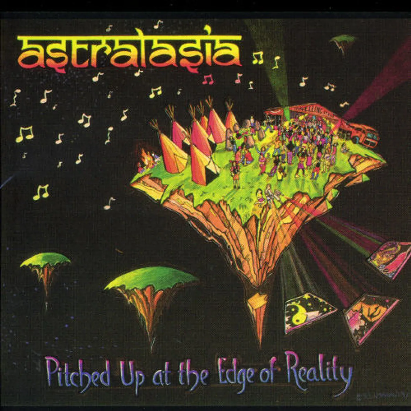 Astralasia PITCHED UP AT THE EDGE OF REALITY CD