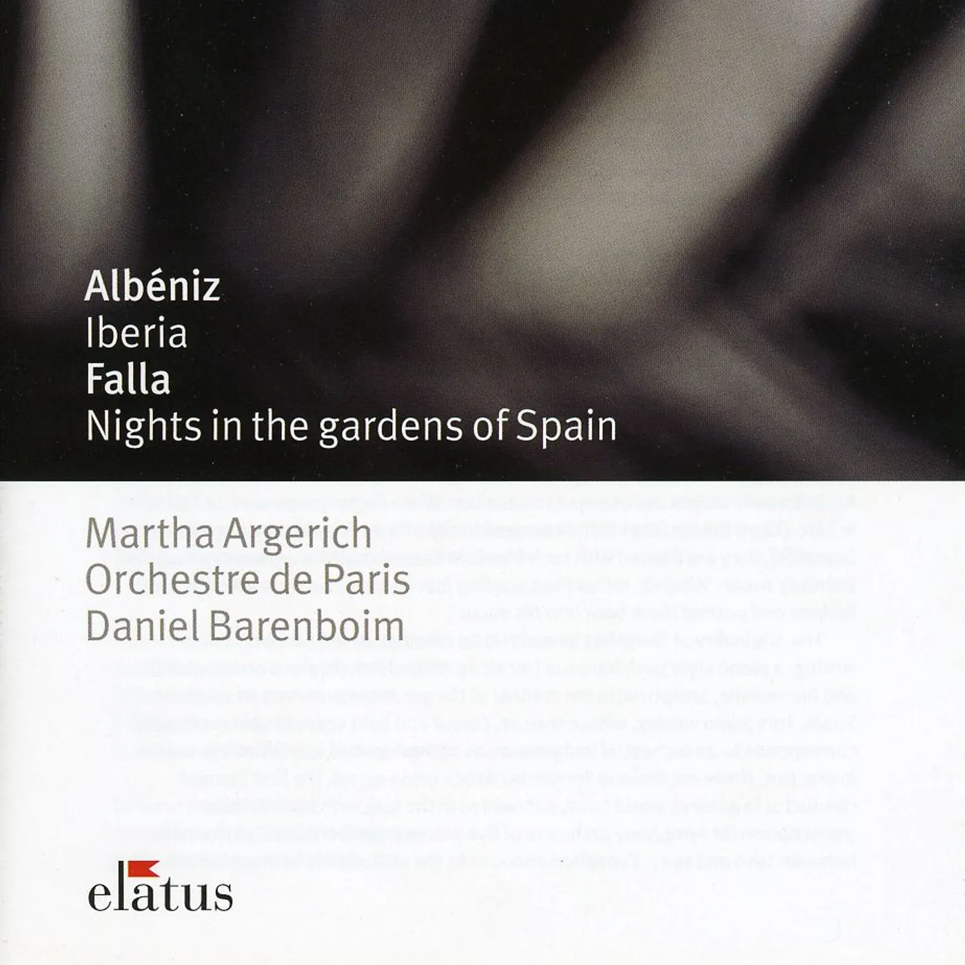 Martha Argerich ALBENIZ: IBERIA / FALLA: NIGHT CD