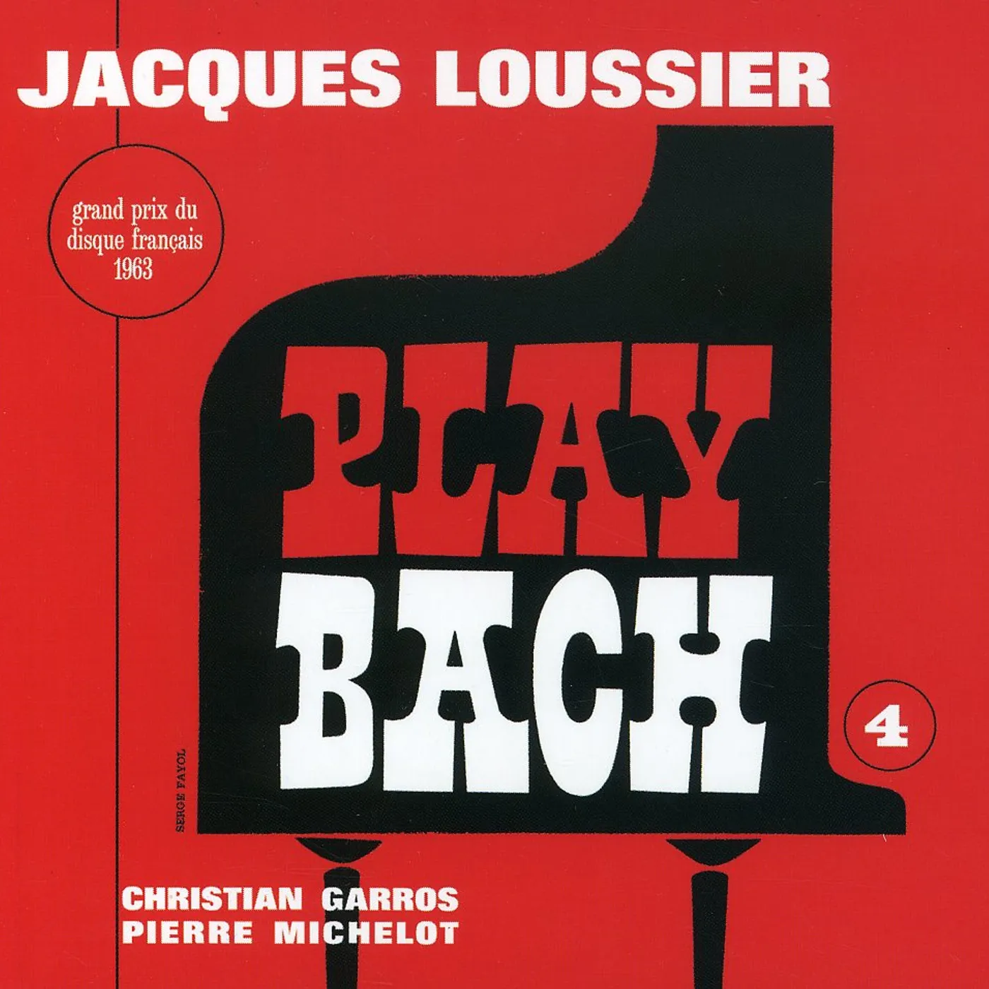Jacques Loussier PLAY BACH N 4 CD