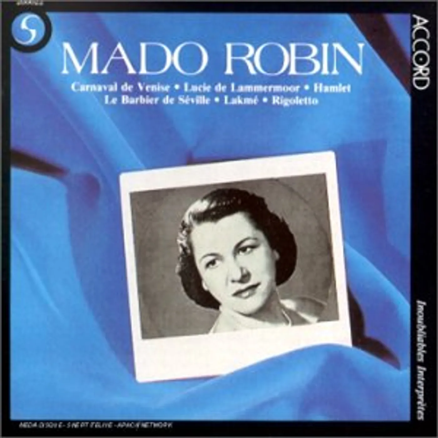 Mado Robin RECITAL CD