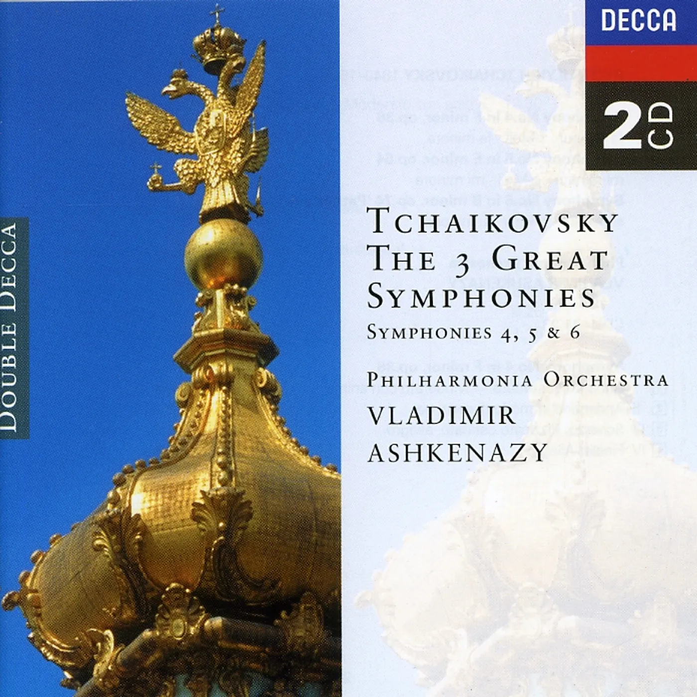 Vladimir Ashkenazy TCHAIKOVSKY: SYMPHONIES 4-6 CD