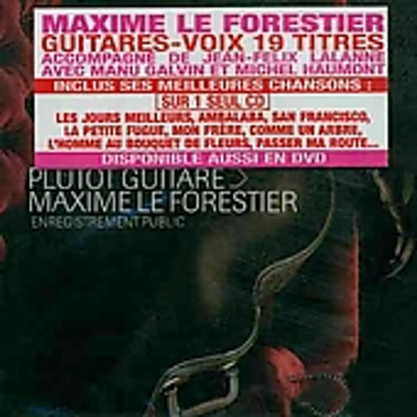 Maxime Le Forestier PLUTOT GUITARE CD