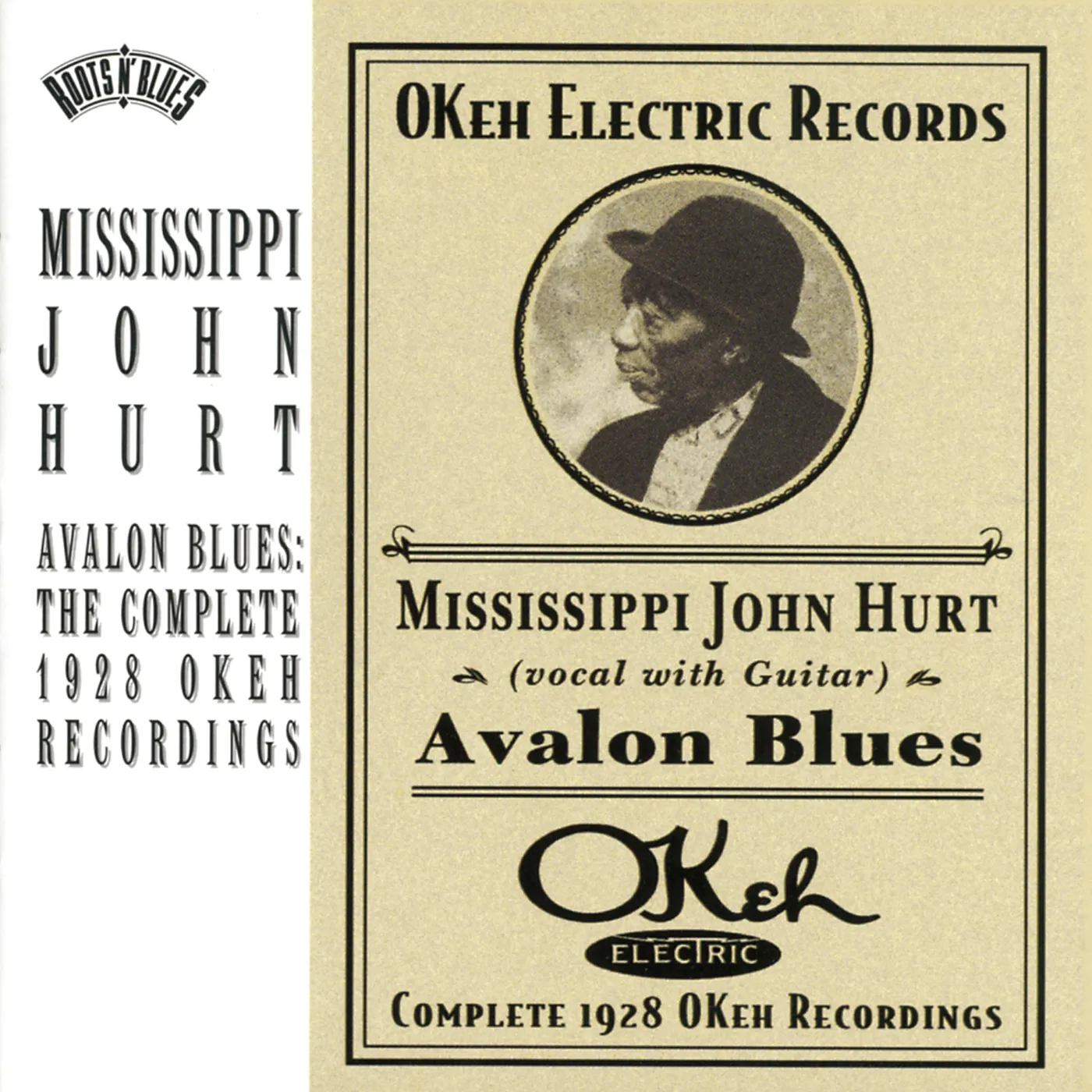 Mississippi John Hurt AVALON BLUES: COMPLETE 1928 OKEH RECORDINGS CD