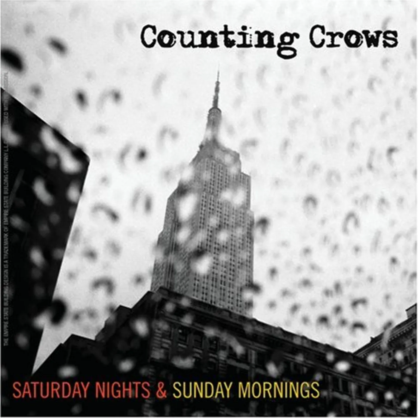 Counting Crows SATURDAY NIGHTS & SUNDAY MORNINGS CD