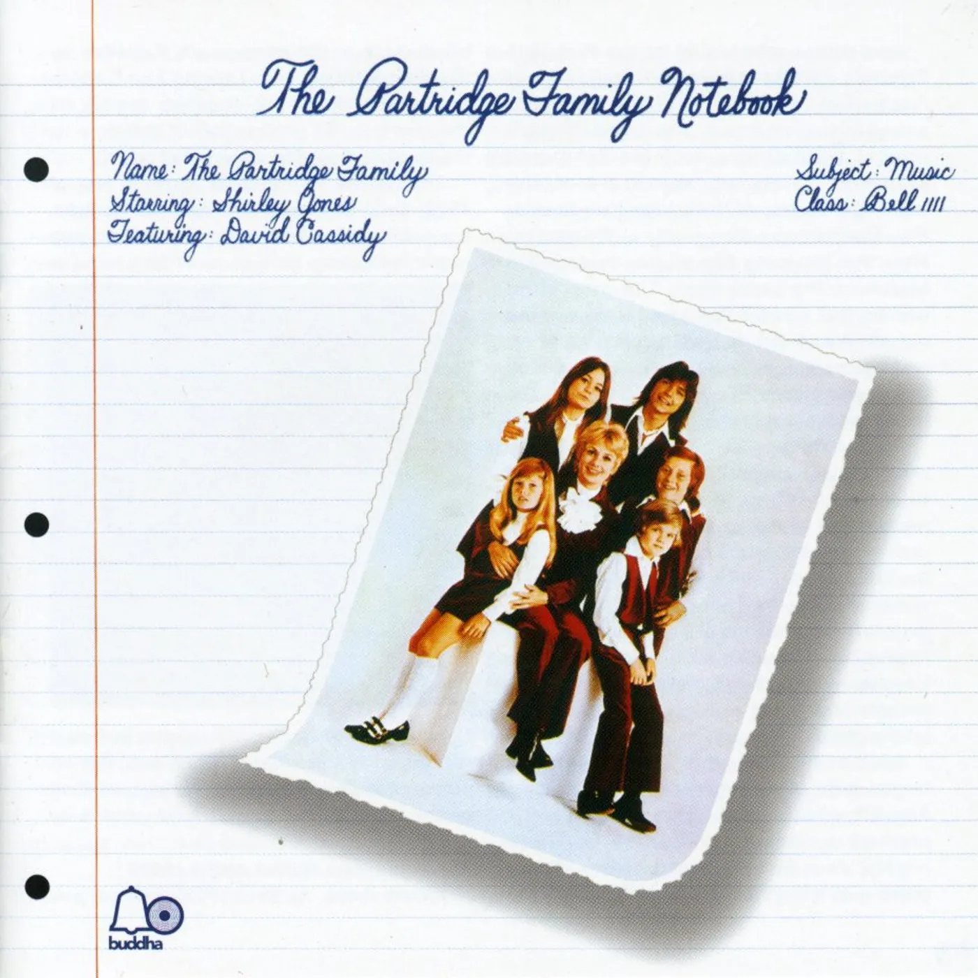 The Partridge Family NOTEBOOK CD