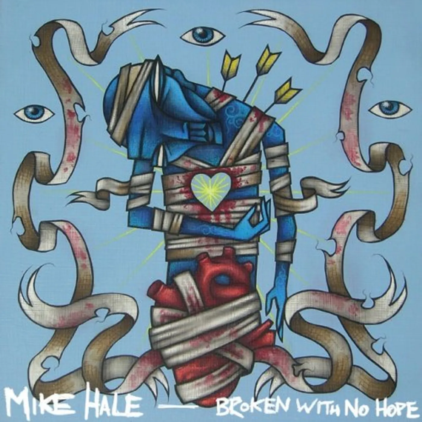 Mike Hale BROKEN WITH NO HOPE CD
