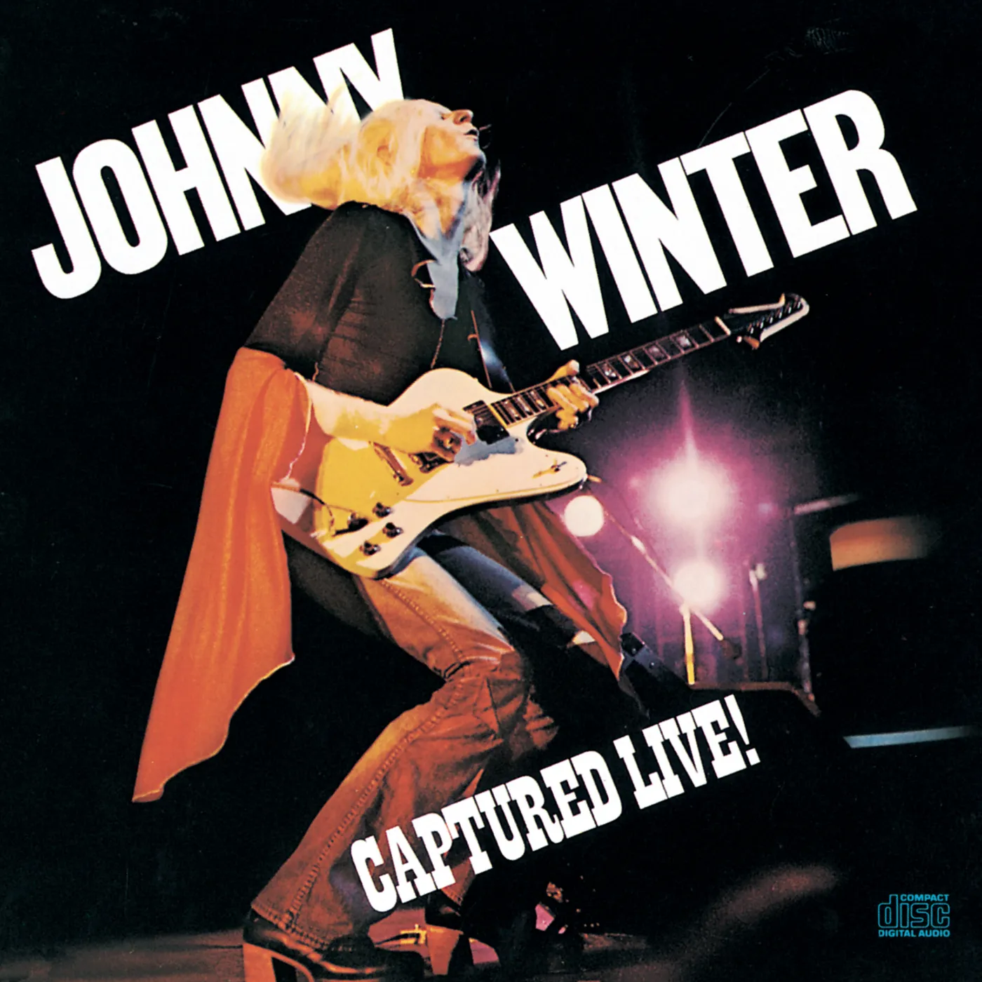Johnny Winter CAPTURED LIVE CD
