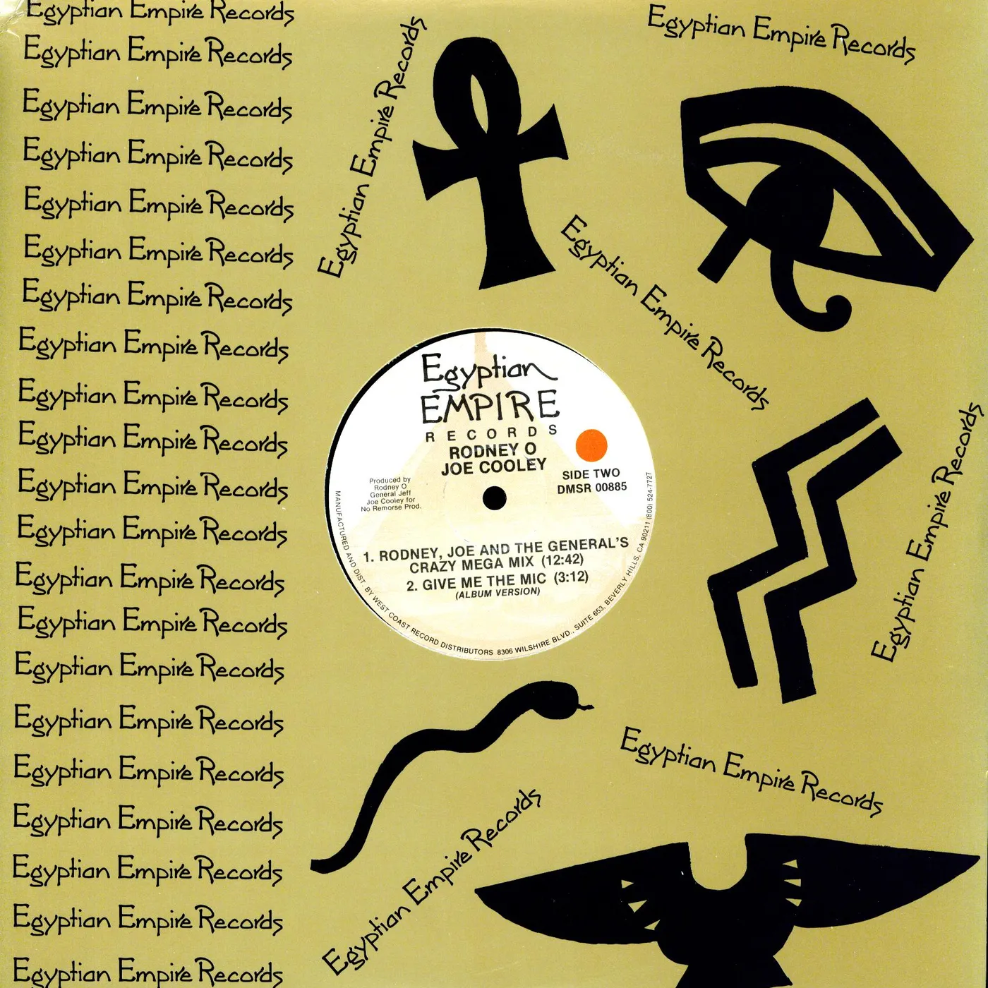 Rodney-O & Joe Cooley GIVE ME THE MIC Vinyl Record