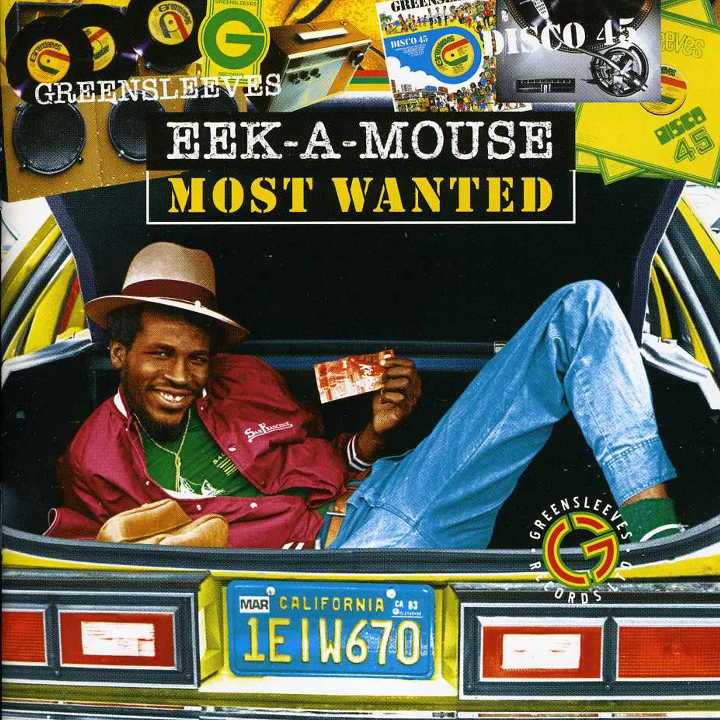 Eek-A-Mouse MOST WANTED CD
