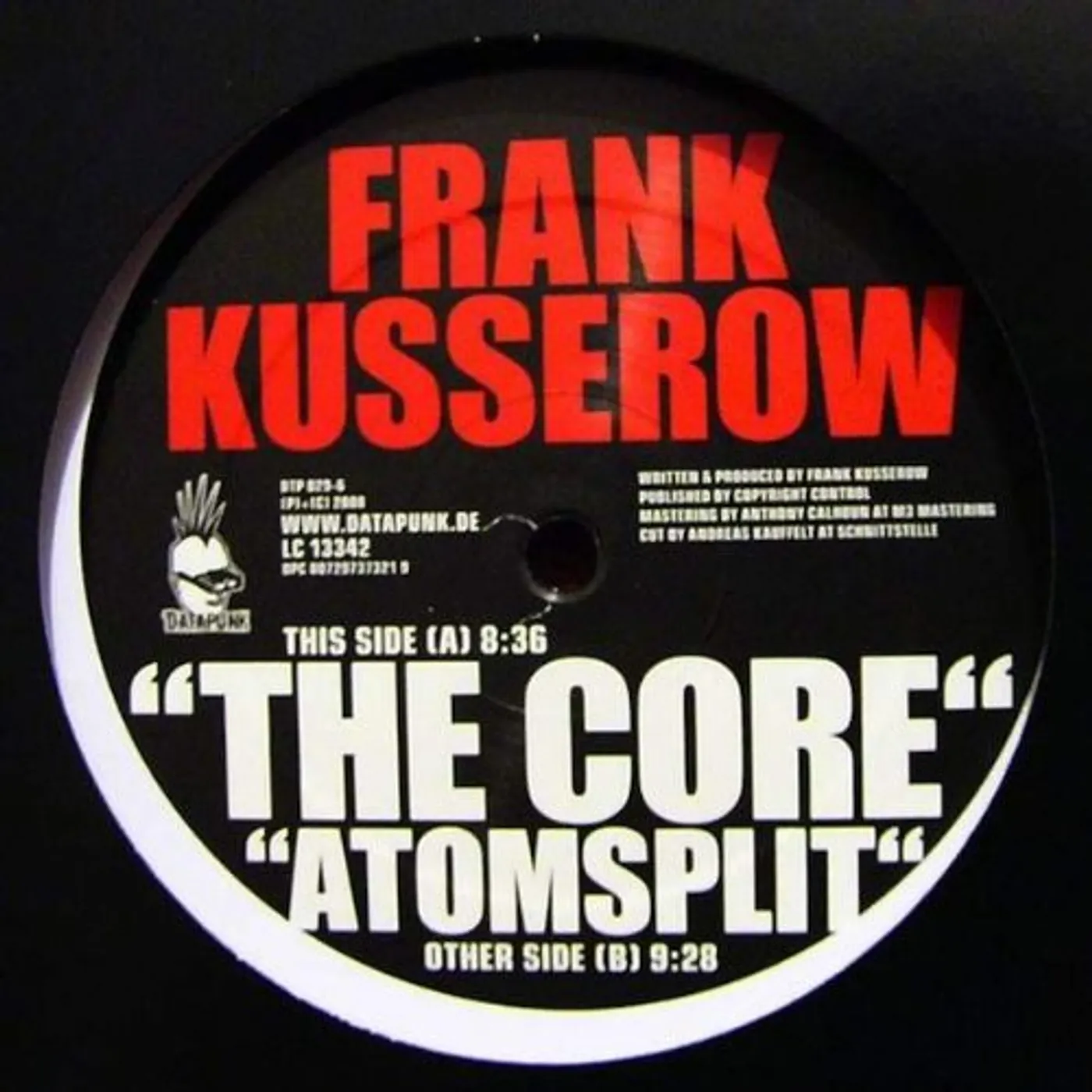Frank Kusserow CORE / ATOMSPLIT Vinyl Record