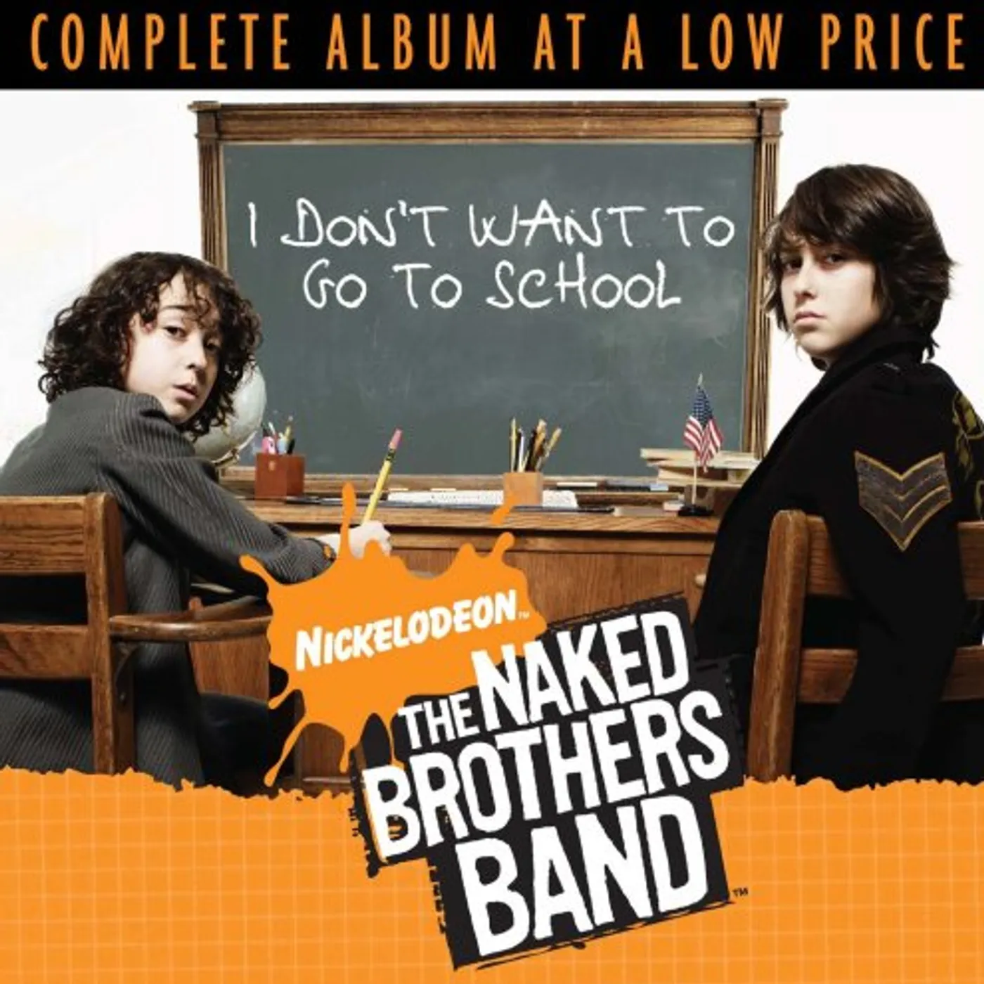 The Naked Brothers Band I DON'T WANT TO GO TO SCHOOL CD