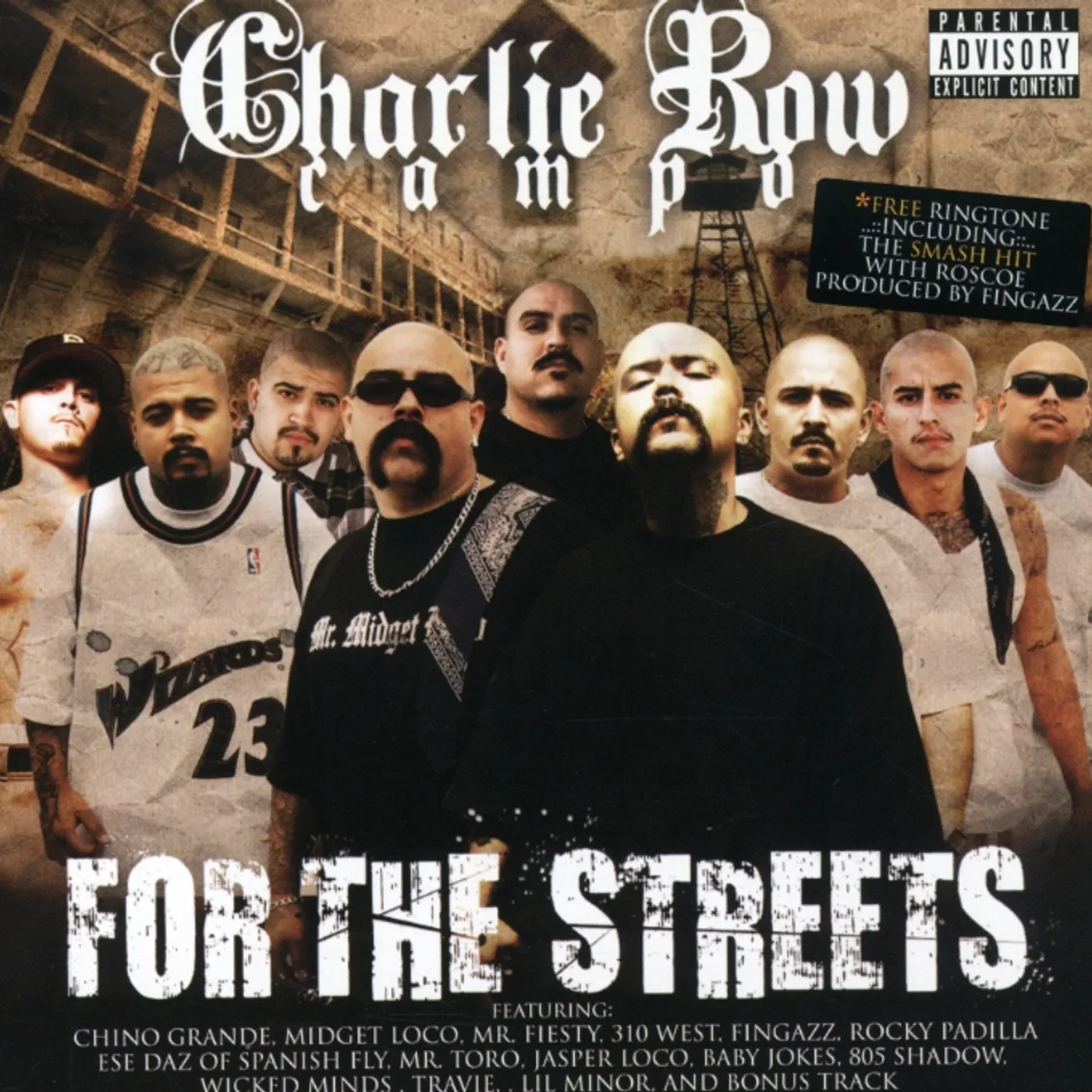 Charlie Row Campo FOR THE STREETS CD