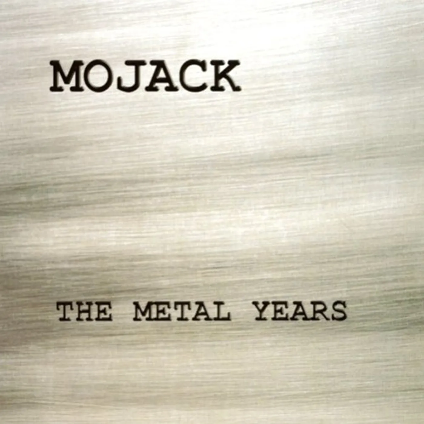 Mojack METAL YEARS CD