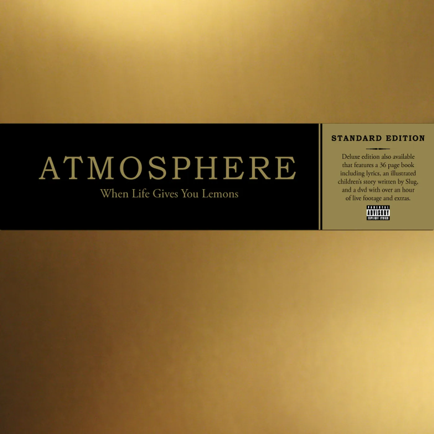 Atmosphere WHEN LIFE GIVES YOU LEMONS YOU PAINT THAT SHIT CD