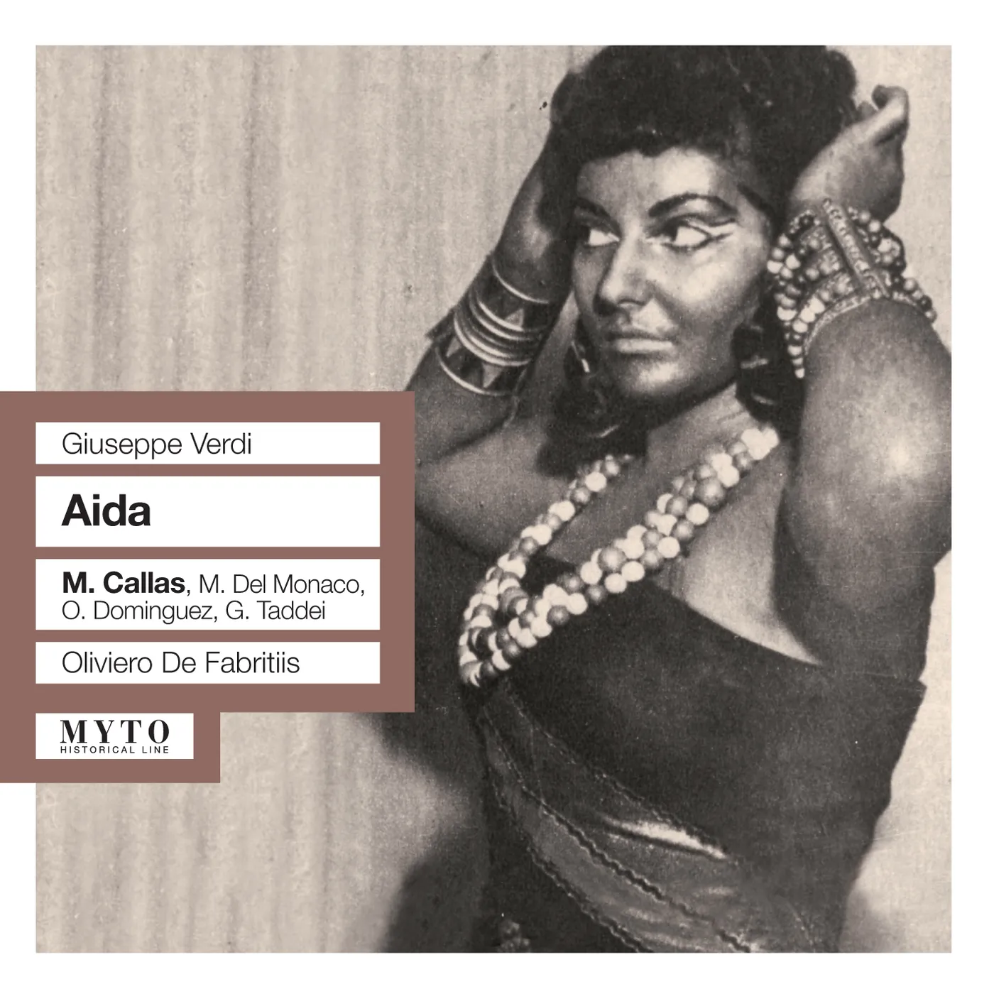 Giuseppe Verdi AIDA: CALLAS-DEL MONACO-DOMING CD