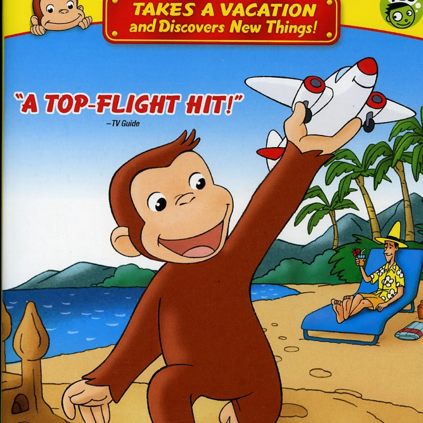 Curious George TAKES A VACATION & DISCOVERS NEW THINGS DVD