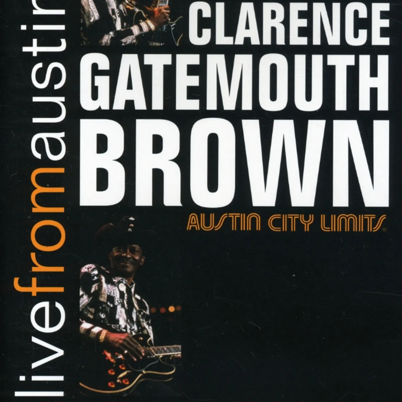 Clarence "Gatemouth" Brown LIVE FROM AUSTIN TEXAS DVD