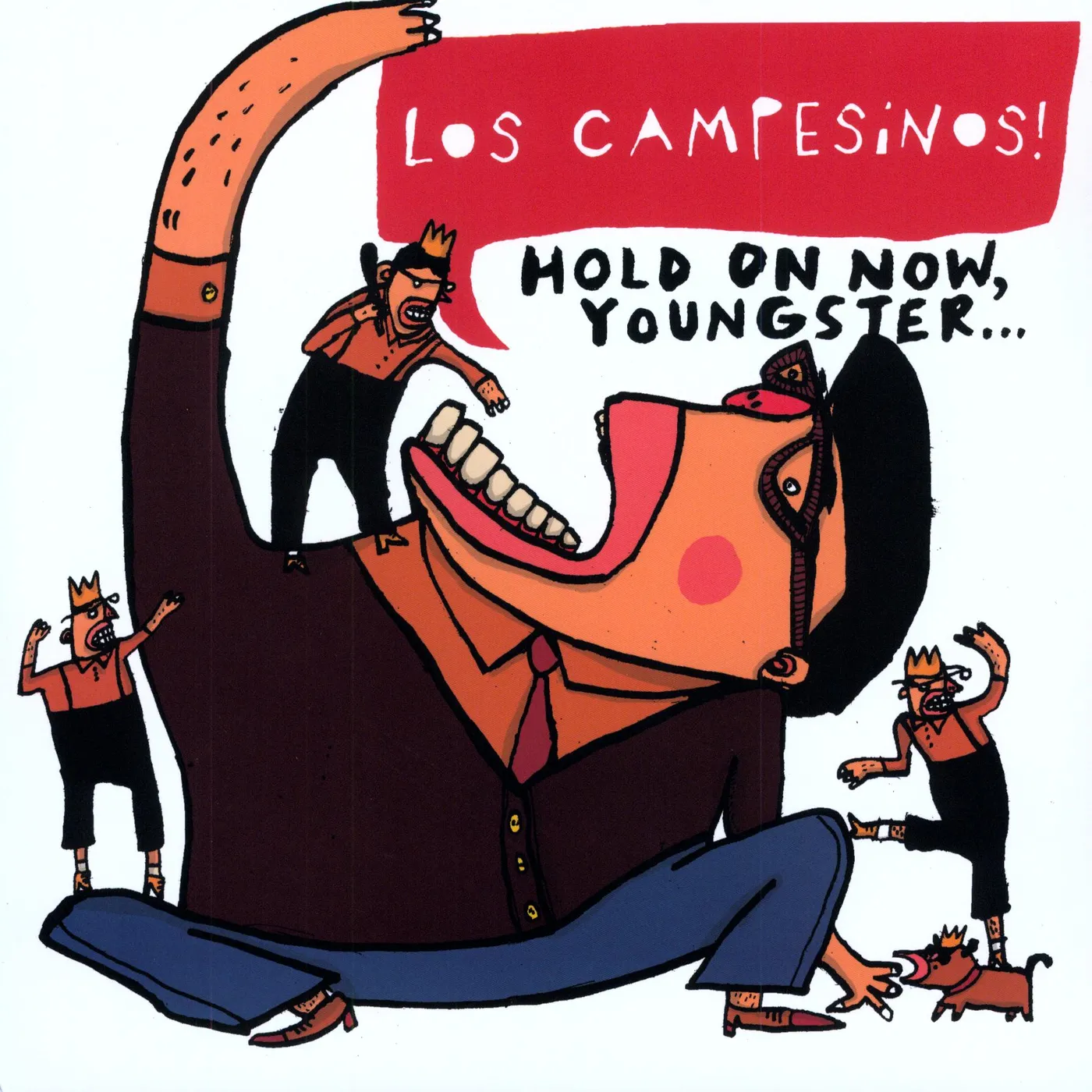 Los Campesinos! HOLD ON NOW YOUNGSTER Vinyl Record