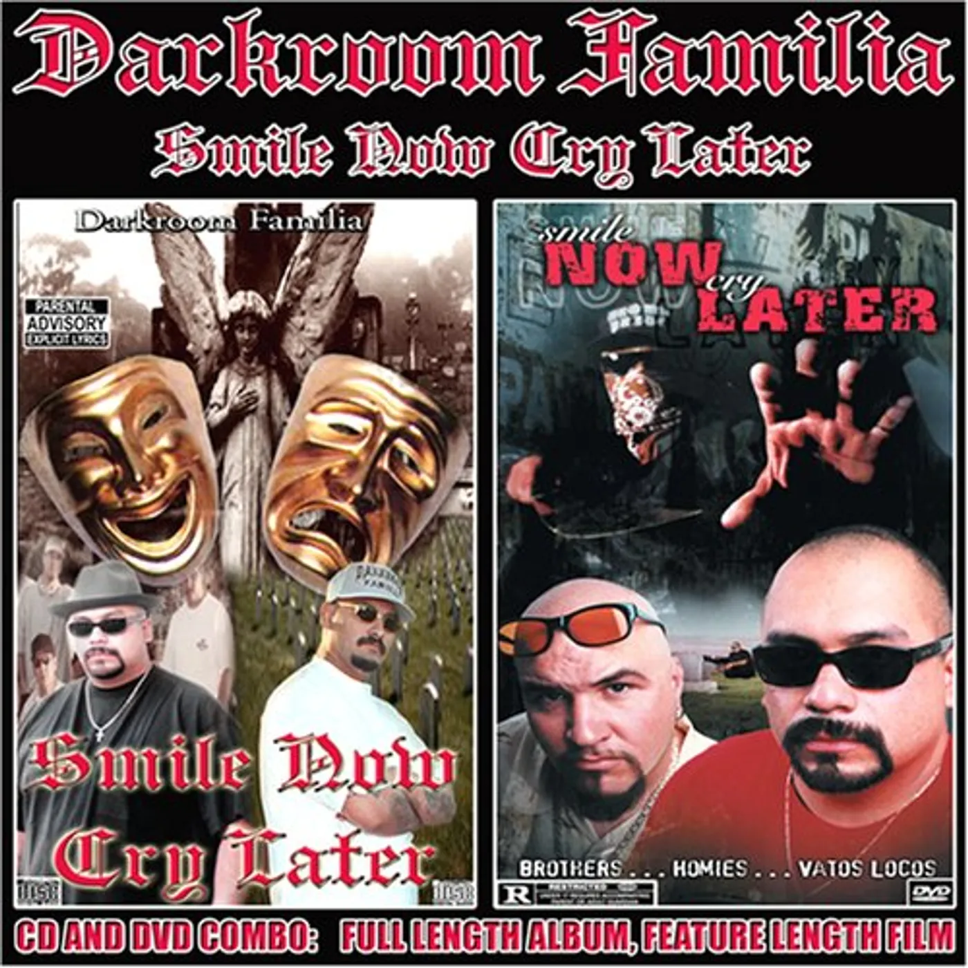 DarkRoom Familia SMILE NOW CRY LATER CD