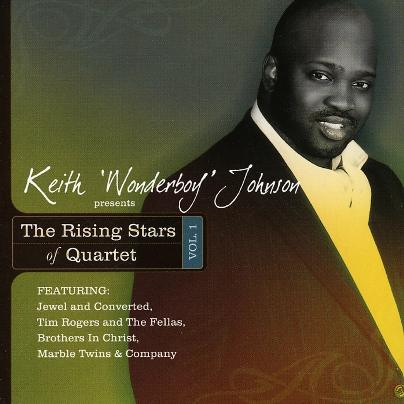 Keith Wonderboy Johnson RISING STARS OF QUARTET 1 CD