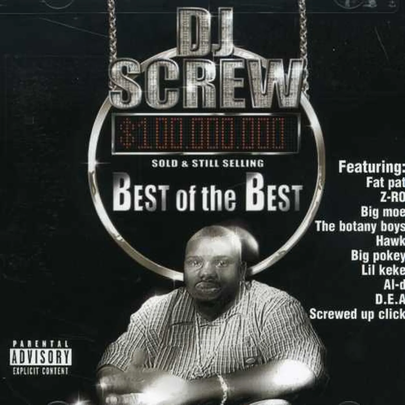 DJ Screw BEST OF THE BEST CD