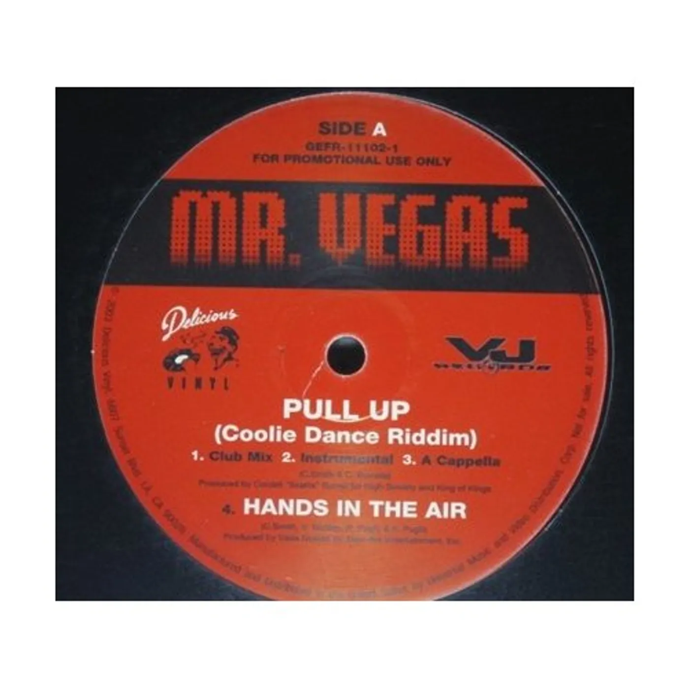 Mr. Vegas TAMALE / PULL UP Vinyl Record