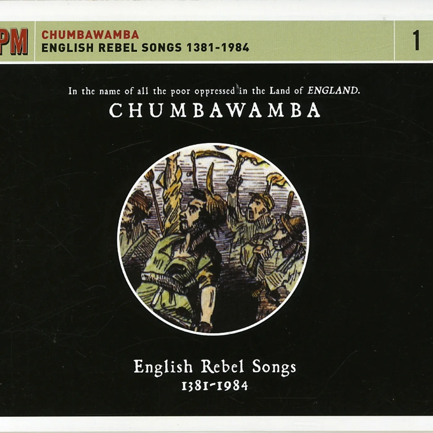 Chumbawamba ENGLISH REBEL SONGS 1381-1984 CD