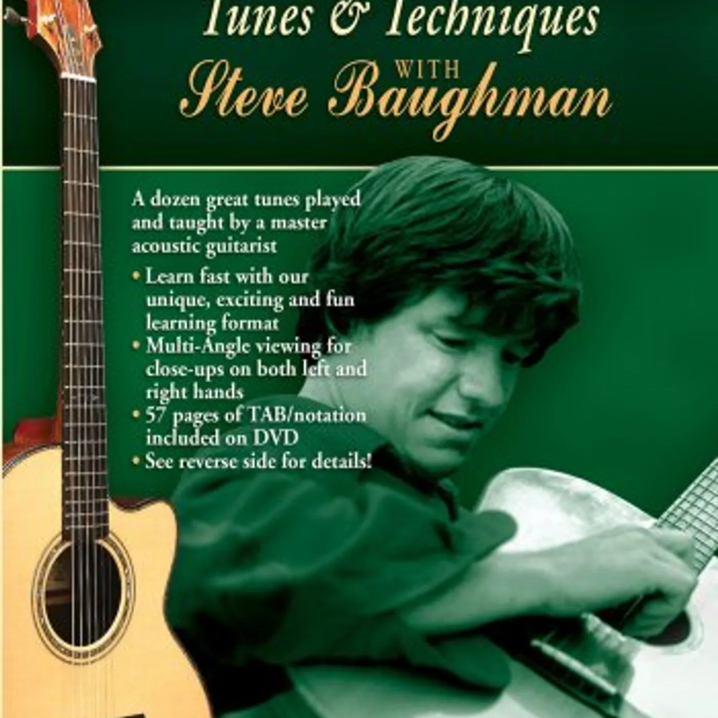 Steve Baughman CELTIC GUITAR SOLOS: TUNES & TECHNIQUES DVD