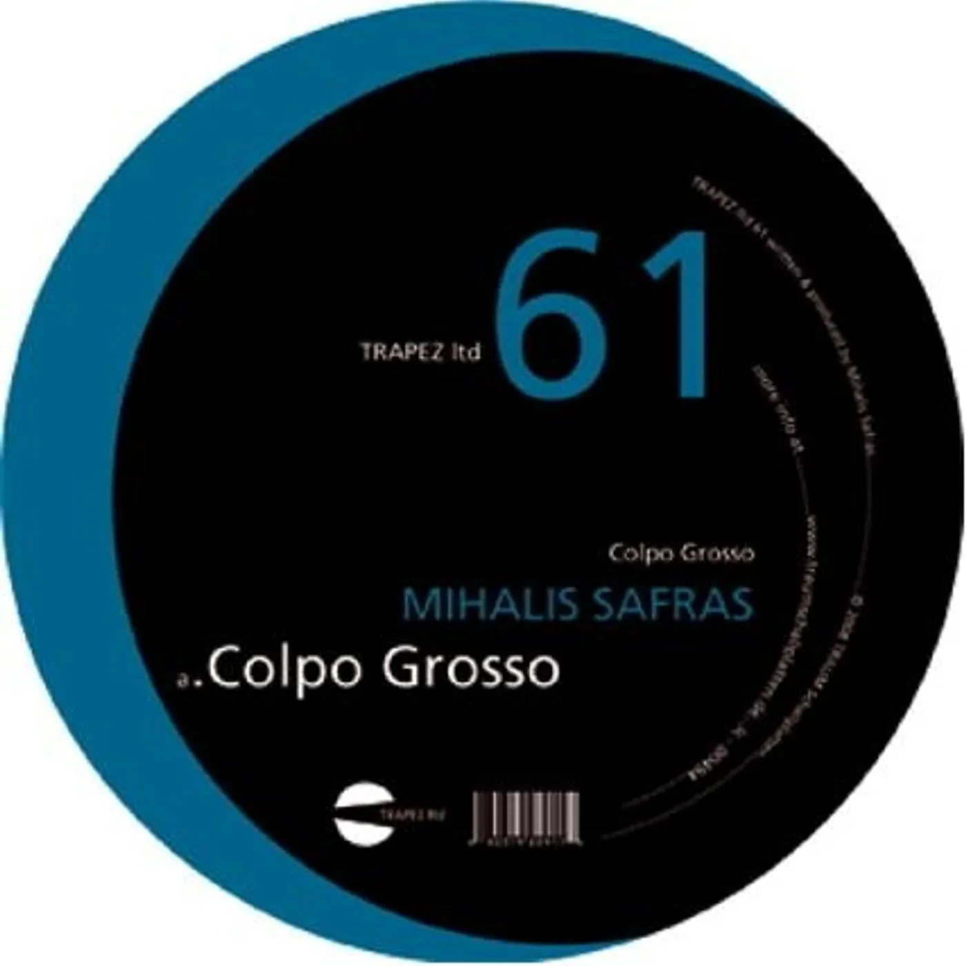 Mihalis Safras Colpo Grosso Vinyl Record
