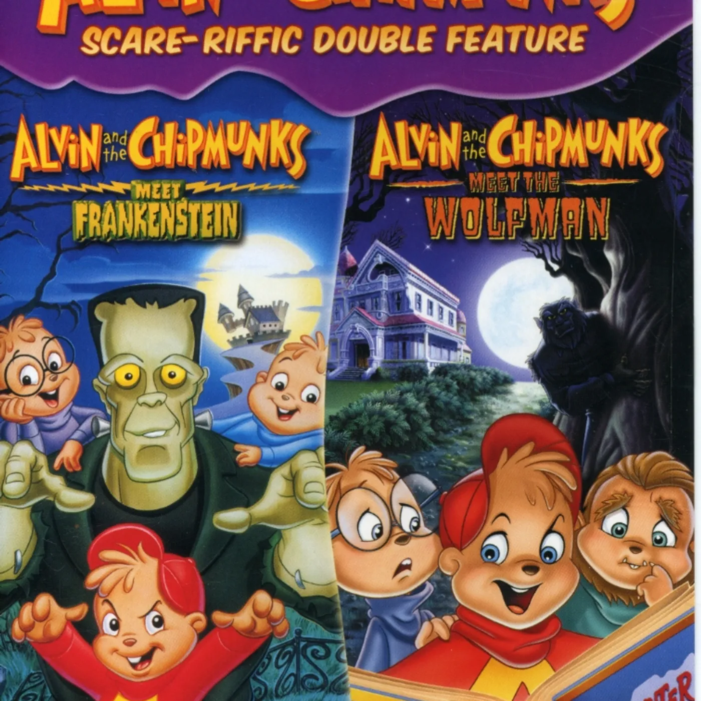 Alvin and the Chipmunks SCARE-RIFFIC DOUBLE FEATURE DVD